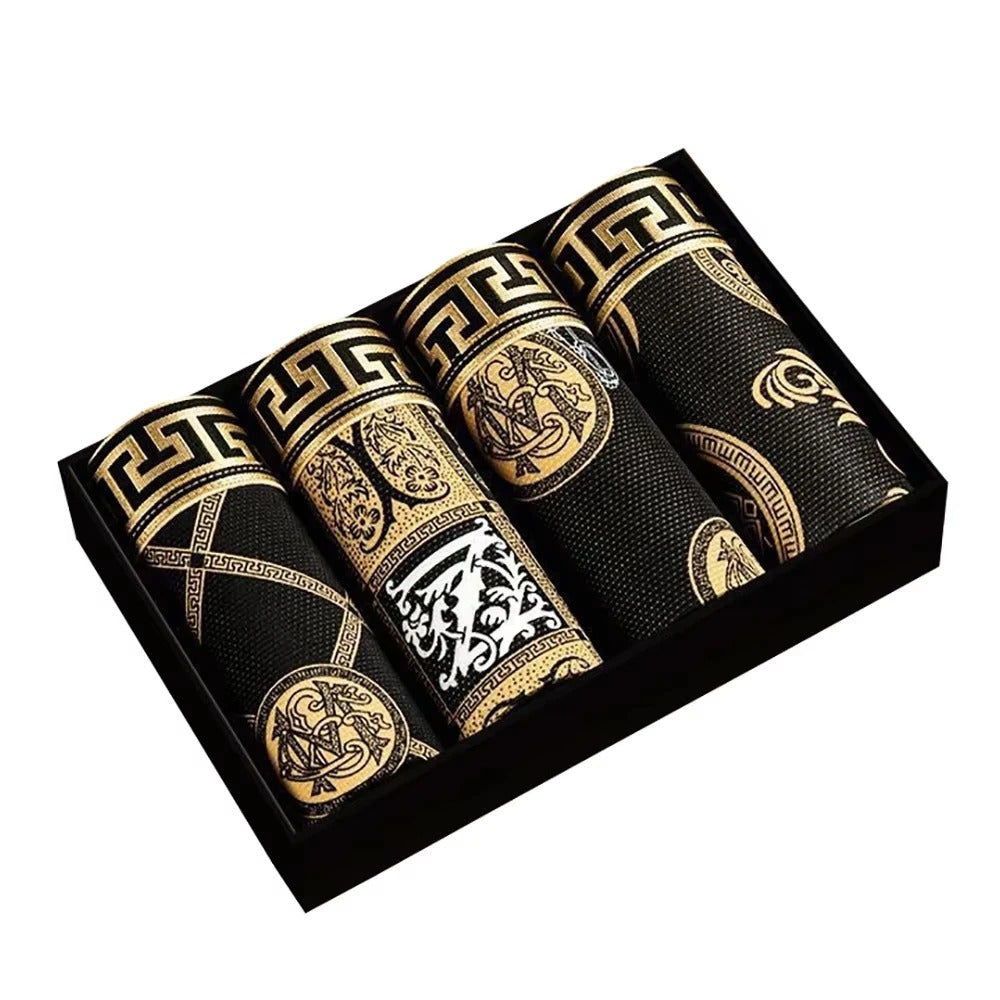 PrintFlex™ – Pack 4 Boxers Masculinos Elásticos y Transpirables