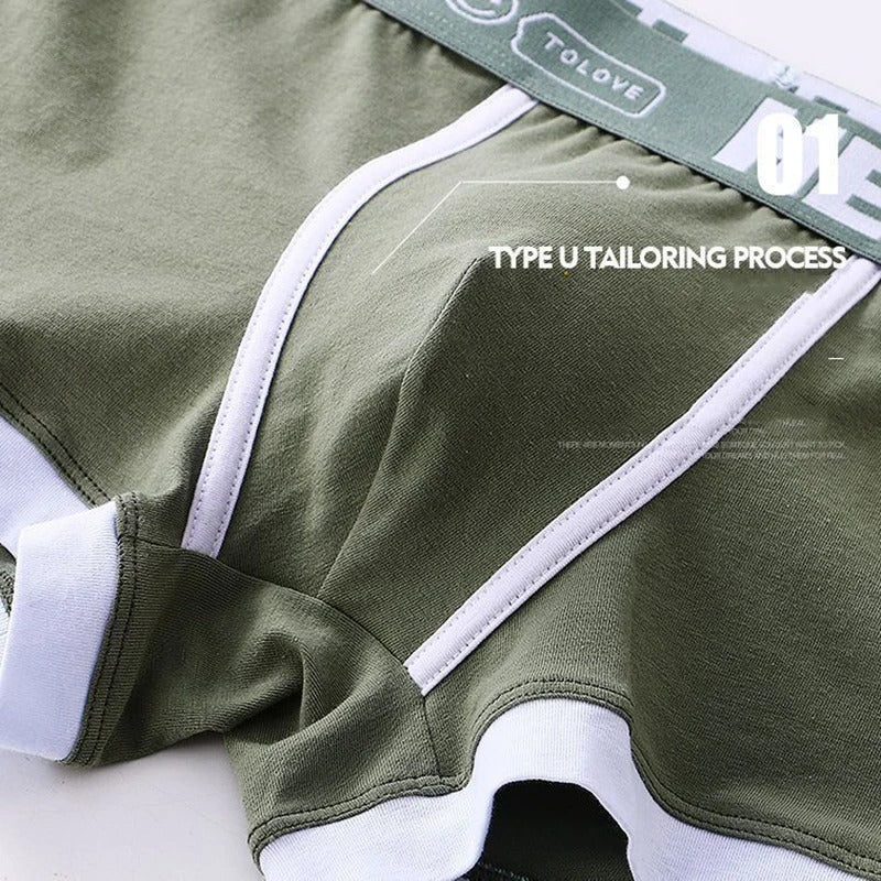 AirFit™ – Boxers Masculinos Transpirables con Diseño U Convexo