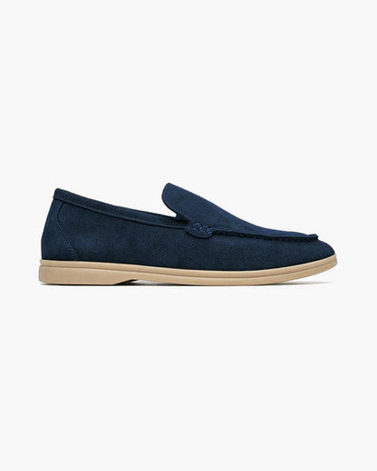 Premium Suede Loafers - Baumont Club Luxury Slip-Ons with Supportive In-Sole