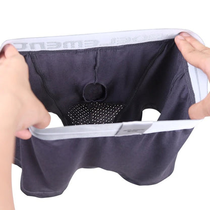 IceBreeze™ - Boxers Masculinos de Seda Hielo Transpirable
