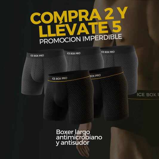🔥 ¡COMPRA 2 Y RECIBE 5! ❄️ Ice Boxer - Conforto extremo, precio imbatible
