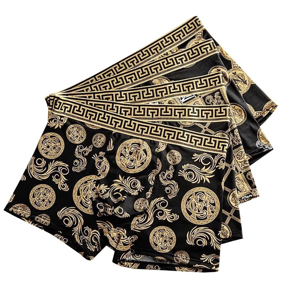 PrintFlex™ – Pack 4 Boxers Masculinos Elásticos y Transpirables